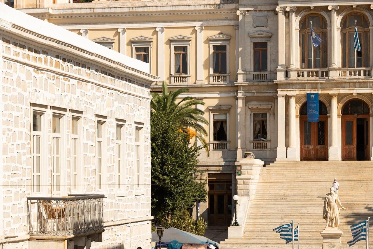 Syros Soul Luxury Suites Ermupoli Zewnętrze zdjęcie
