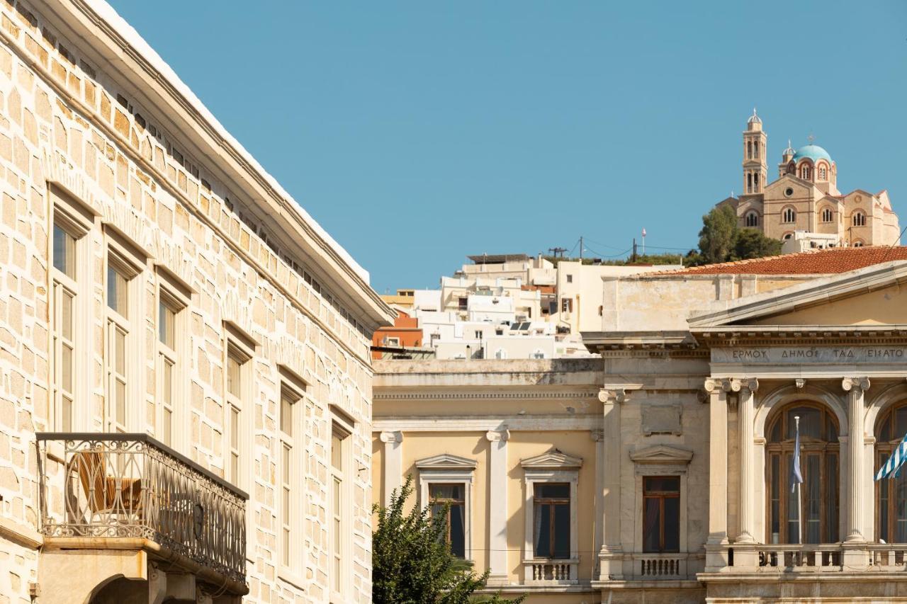 Syros Soul Luxury Suites Ermupoli Zewnętrze zdjęcie