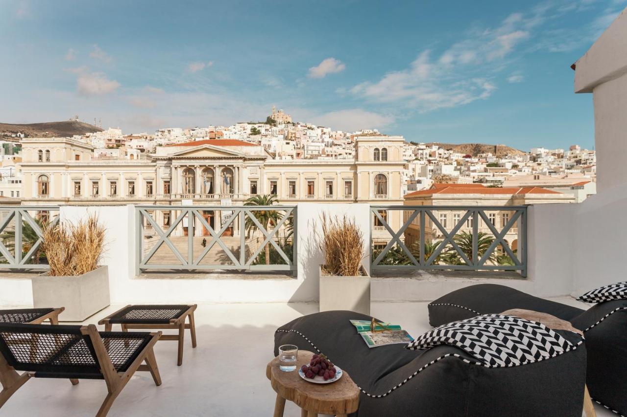 Syros Soul Luxury Suites Ermupoli Zewnętrze zdjęcie