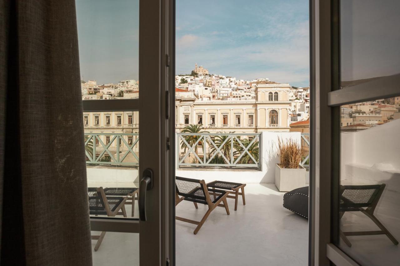 Syros Soul Luxury Suites Ermupoli Zewnętrze zdjęcie