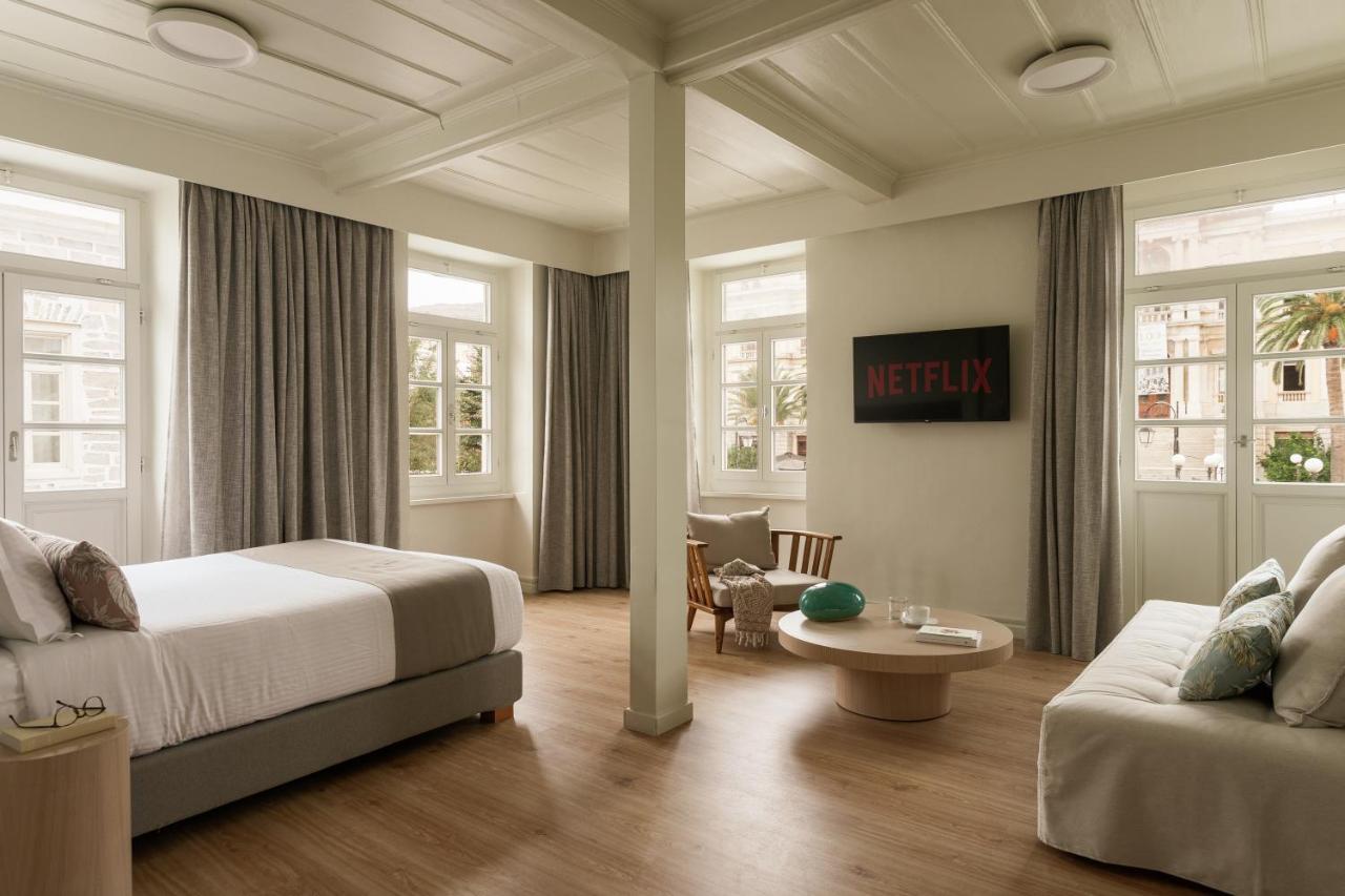 Syros Soul Luxury Suites Ermupoli Zewnętrze zdjęcie